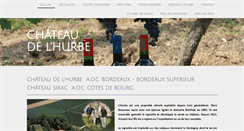 Desktop Screenshot of chateaudelhurbe.com
